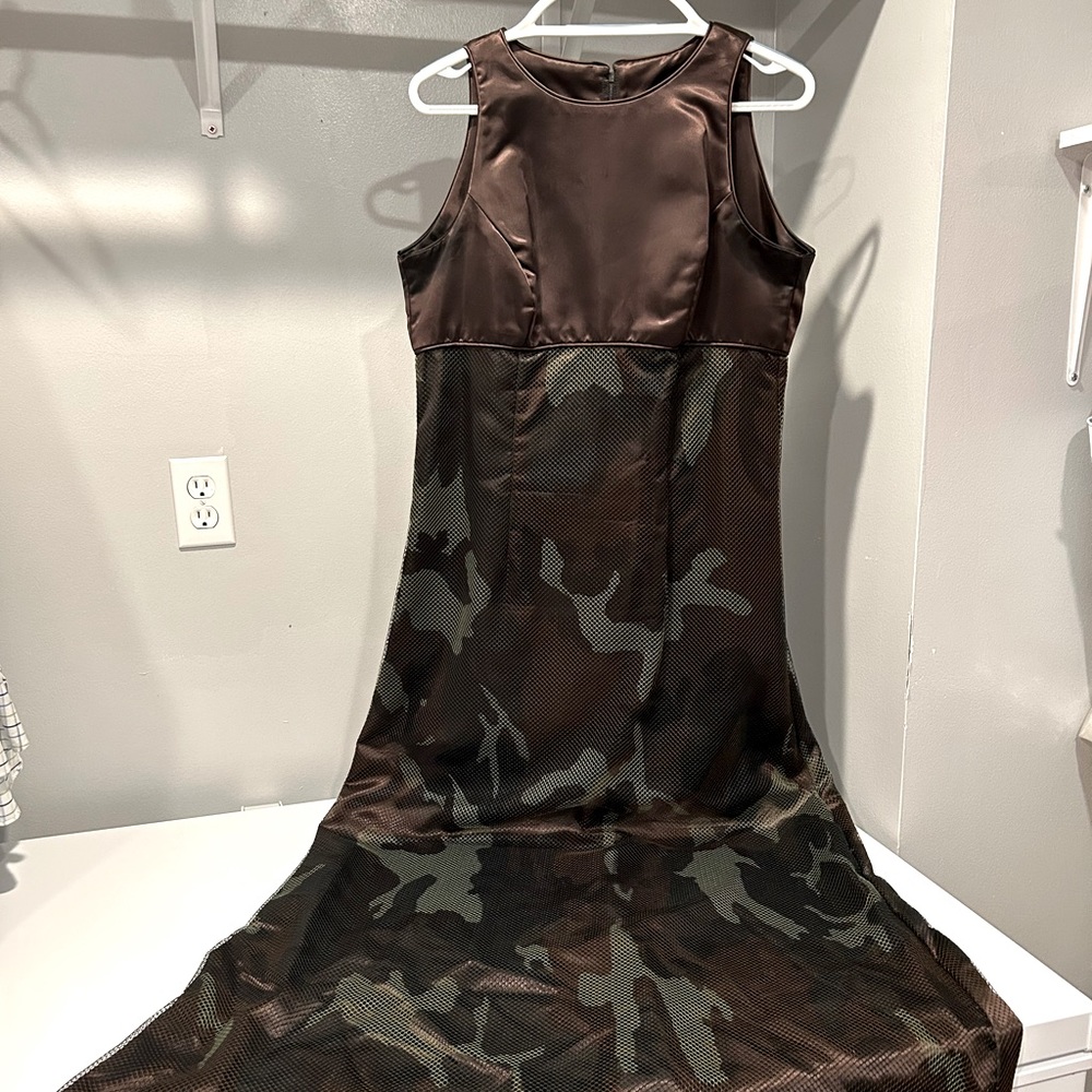 Camouflage Formal Dress